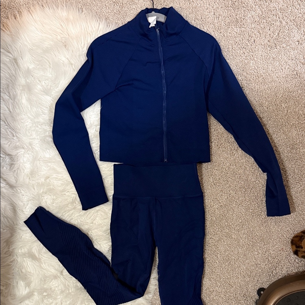 Dark Blue Activewear Set